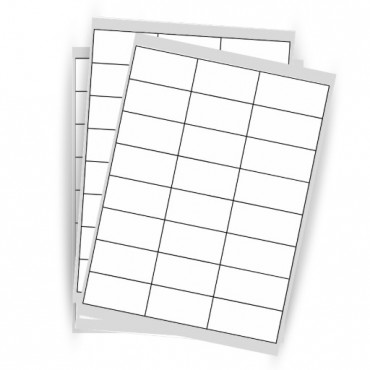 Planche d'étiquettes blanches format 63,5 x 33,9 mm référence 0164 - Commander chez Althus-Office Planche d'étiquettes blanches format 63,5 x 33,9 mm référence 0164 - Commander chez Althus-Office