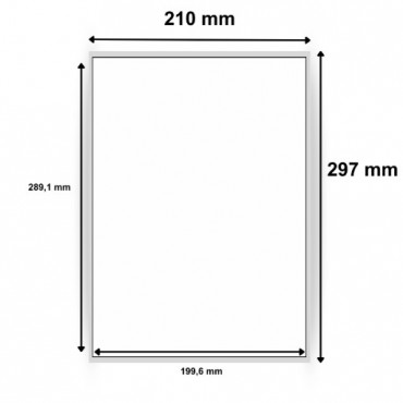 Étiquettes adhésives blanches dimensions 199,6 x 289,1 mm ref 0185 - Acquérir via Althus-Office Étiquettes adhésives blanches dimensions 199,6 x 289,1 mm ref 0185 - Acquérir via Althus-Office