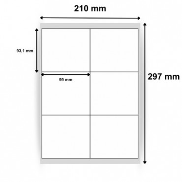 Assortiment d'étiquettes blanches en planche 99 x 93,1 mm ref 0174 - Voir sur Althus-Office Assortiment d'étiquettes blanches en planche 99 x 93,1 mm ref 0174 - Voir sur Althus-Office