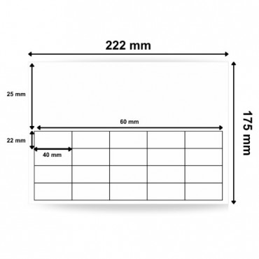 Planche d'étiquettes blanches pour laboratoire format 210 x 190 mm référence 4781 - Commander chez Althus-Office Planche d'étiquettes blanches pour laboratoire format 210 x 190 mm référence 4781 - Commander chez Althus-Office