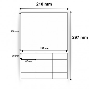 Planche d’étiquettes autocollantes 210 x 297mm - 500 feuilles par boîte - Commandez maintenant sur Althus-Office Planche d’étiquettes autocollantes 210 x 297mm - 500 feuilles par boîte - Commandez maintenant sur Althus-Office