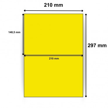 Planche d’étiquettes 210 x 148,5mm - 2 étiquettes par feuille - Découvrez sur Althus-Office Planche d’étiquettes 210 x 148,5mm - 2 étiquettes par feuille - Découvrez sur Althus-Office