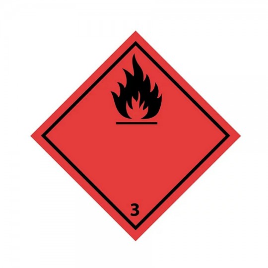 Étiquette de transport matière dangereuse 3 Liquides inflammables – Trouvez sur Althus-Office