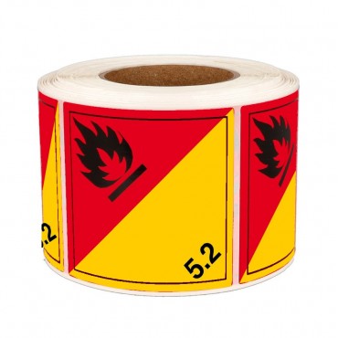 Étiquette de danger classe n°5.2 Péroxyde organiques – Optez pour Althus-Office Étiquette de danger classe n°5.2 Péroxyde organiques – Optez pour Althus-Office