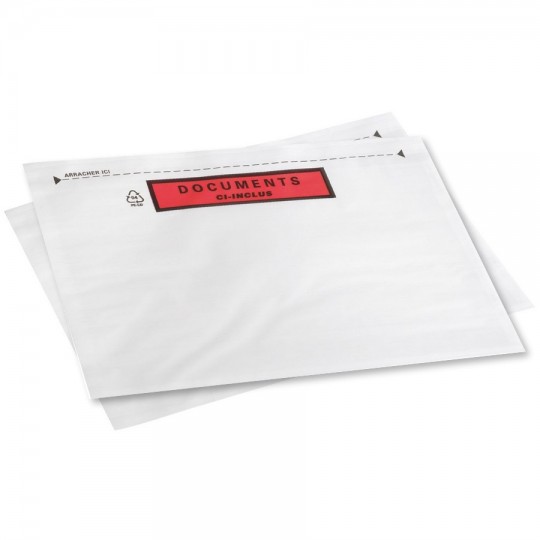 Pochette adhésive logistique - Taille 228 x 162 mm – Sélectionnez sur Althus-Office