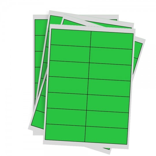 Étiquettes imprimables 99 x 38,1mm - Compatibles laser et jet d’encre - Choisissez sur Althus-Office