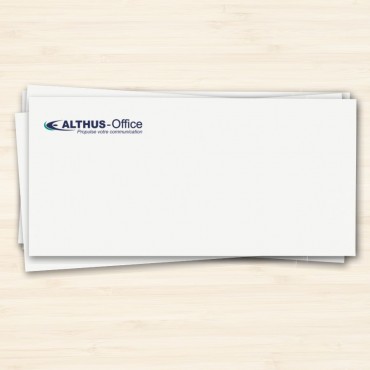 Lettre logotée personnalisée Format DL – Commandez sur Althus-Office