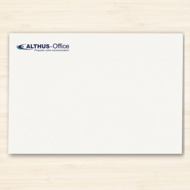 Lettre logotée personnalisée Format C5 – Commandez sur Althus-Office