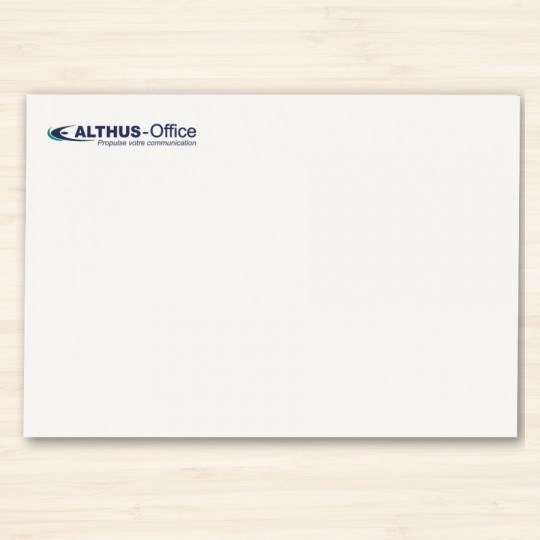 Lettre personnalisée avec logo entreprise - Format C5 – Achetez sur Althus-Office