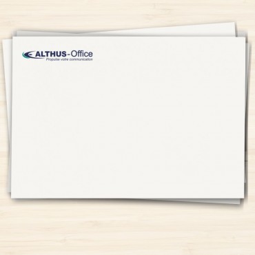 Lettre publicitaire Format C5 avec logo personnalisé – Imprimez avec Althus-Office