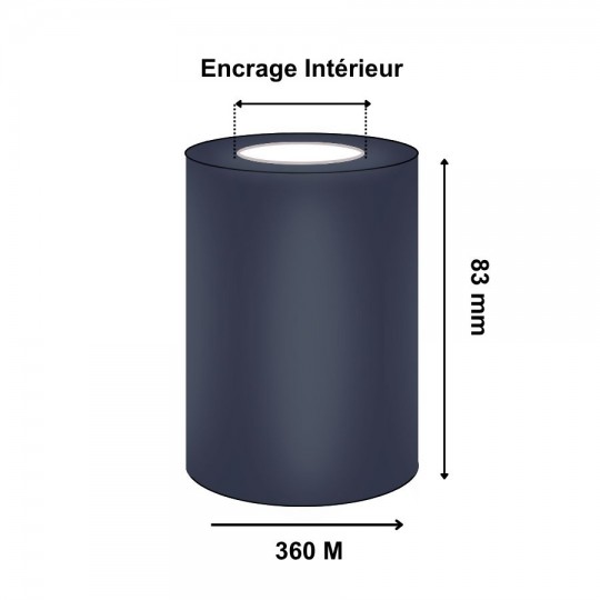 Ruban Transfert Thermique CIRE 83mmx360m AWR470 T63257IO Althus-Office