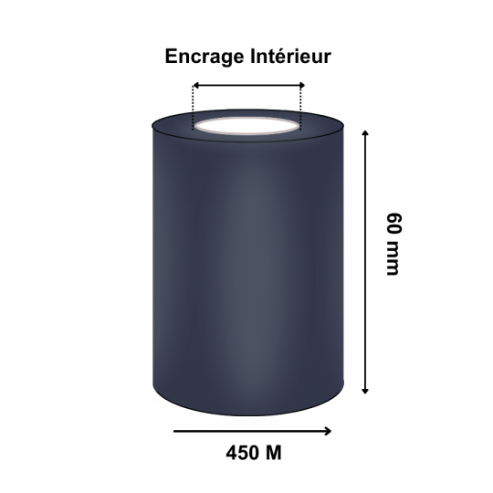 Ruban Transfert Thermique CIRE 60x450m AWR470 T22888IO - Althus-Office