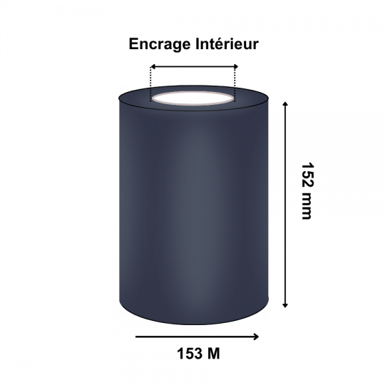 Ruban Transfert Thermique CIRE 152mmx153m AWR470 T15907IO (Ancienne Réf : T15907ZA) - Althus-Office