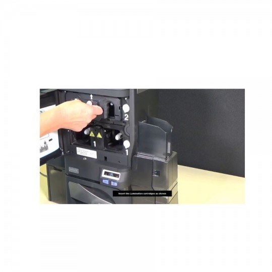 Imprimante à Carte HID FARGO DTC 4500E -ouverte