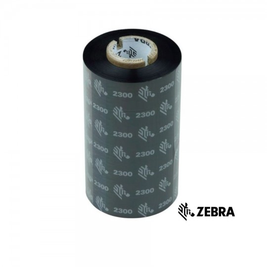 Ruban Transfert Thermique 40x450m ZEBRA Cire 2300 02300BK04045
