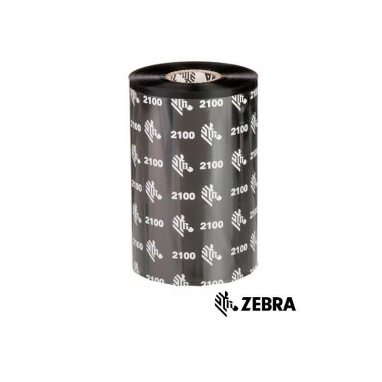 Ruban Transfert Thermique 80x450m ZEBRA Cire Premium2100 02100BK08045
