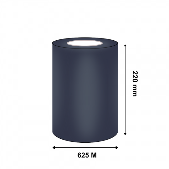 Ruban transfert thermique TSC cire Premium 8050-SWX 220mm x 625m P159167-001