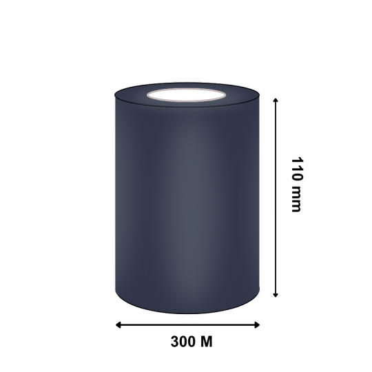 Ruban transfert thermique TSC cire Standard 8050-SWX 110mm x 300m P159049-001