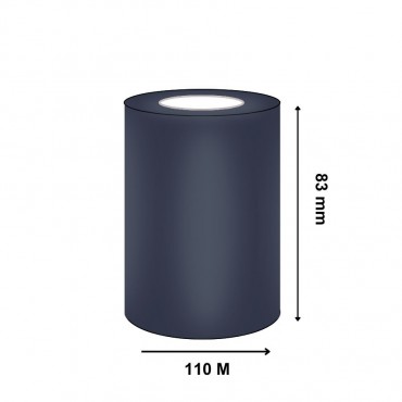 Ruban transfert thermique TSC cire Standard 8050-SWX 83mm x 110m P159013-001