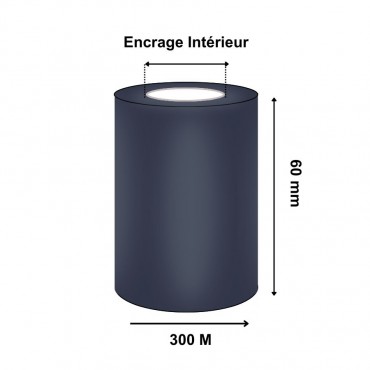 Ruban Transfert Thermique CIRE/RESINE 60mmx300m APR6 T42517IO (Ancienne Réf : T42517ZA)