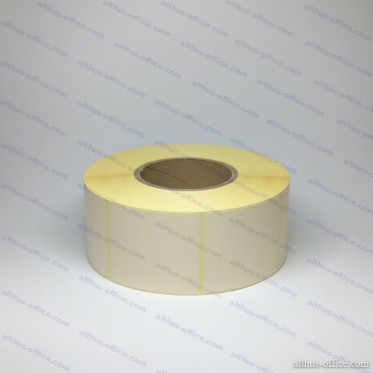 Étiquette en bobine Transfert Thermique Ivoire 9225C 60 x 70 mm