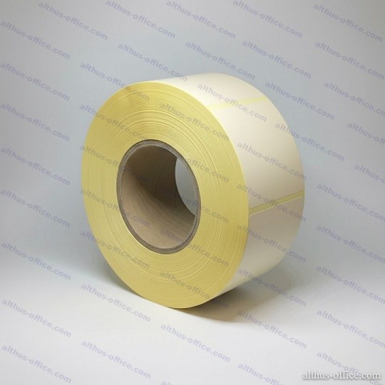 Étiquette en bobine Transfert Thermique Ivoire 9225C 60 x 70 mm