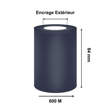 Ruban Transfert Thermique CIRE/RESINE 84mmx600m APR600 T14173IO (Ancienne Réf : T14173EZ)