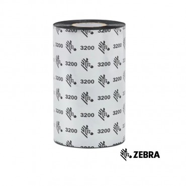 Ruban Transfert Thermique 33mmx74m ZEBRA Cire/Résine Premium 3200 800132-101