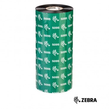 Ruban Transfert Thermique 154mmx450m ZEBRA Résine Premium5095 05095BK15445