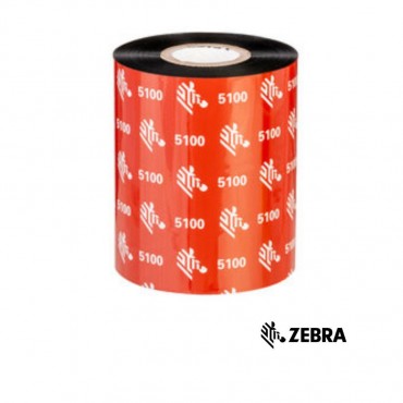 Ruban Transfert Thermique 60mmx450m ZEBRA Résine Premium5100 05100BK06045