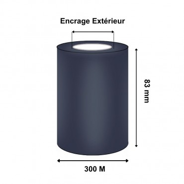 Ruban Transfert Thermique CIRE Standard AW1F 83mmx300M BFV30083AW1F