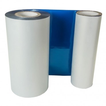 Ruban Transfert Thermique DTM PRINT Bleu métallique 220mmx200m TT04-220