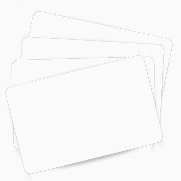 Lot de 500 cartes PVC vierges blanc avec Panneau de signature 104523-118 ZEBRA – commandez sur Althus-Office