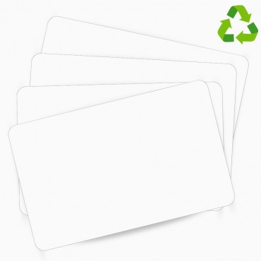 Lot de cartes PVC vierges 500 Recyclée  ZEBRA 104523-170 Blanche – commandez sur Althus-Office