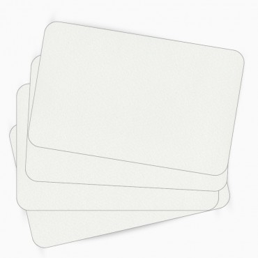 Carte PVC vierge 1 Face en papier, 1 face en PVC Blanche HID 082266 adaptée imprimante badge – découvrez sur Althus-Office