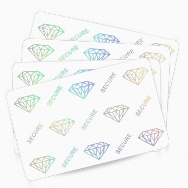 Lot cartes PVC vierges avec Hologramme diamant ZEBRA 104524-12 500 unités  – commandez sur Althus-Office