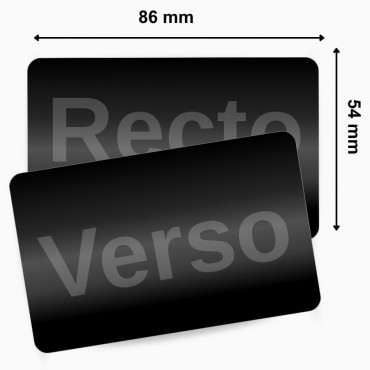 Carte PVC vierge Noir Brillant 800050-157 ZEBRA pour impression recto verso – achetez sur Althus-Office