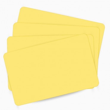 Cartes PVC vierges jaune EVOLIS C4101 par boîte de 100 cartes pour cartes membres – achetez sur Althus-Office