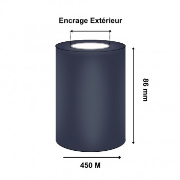 Ruban Transfert Thermique CIRE 86mmx450M AWR8 T63458IO