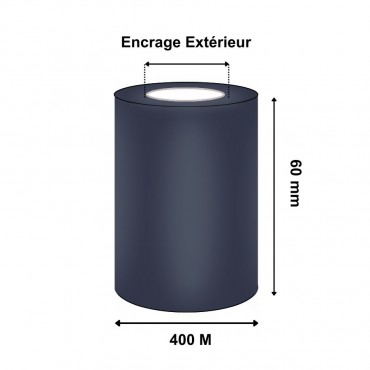 Ruban Transfert Thermique TOSHIBA CIRE/RESINE Standard AG3 60mmx400M BSA40060AG3