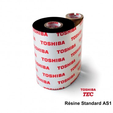 Ruban Transfert Thermique TOSHIBA RESINE Standard AS1 76mmx400M BSA40076AS1