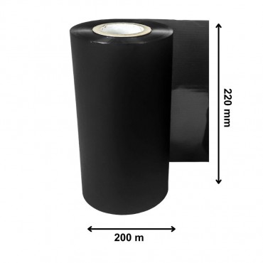Ruban Transfert Thermique DTM PRINT Noir 220mmx200m TT06-220