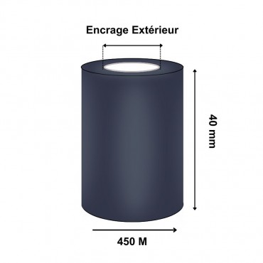 Ruban Transfert Thermique CIRE 40mmx450M AWX FH T63398IO
