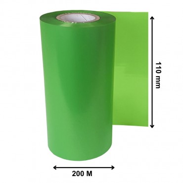 Ruban Transfert Thermique DTM Print Vert citron 110mmx200m TT30-110
