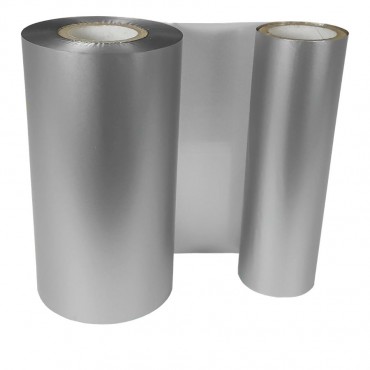 Ruban Transfert Thermique DTM Print Argent laqué satiné 110mm x 200m TT33-110