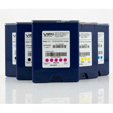 Cartouche VIPCOLOR Lot Couleur (YMCKK) VP700 VIPCOLOR  VP-700-AS14B