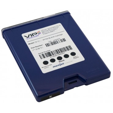 Cartouche Noir (Black) pour VipColor VP700 VP-700-AS05B