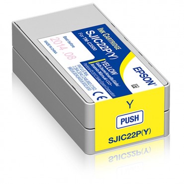 Cartouche Jaune (Yellow) pour EPSON C3500 C33S020604