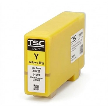 Cartouche Jaune à colorant (Yellow) pour TSC CPX4D 98-0790007-00LF