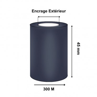 Ruban Transfert Thermique CIRE 45mmx300M AWR8 T54292IO